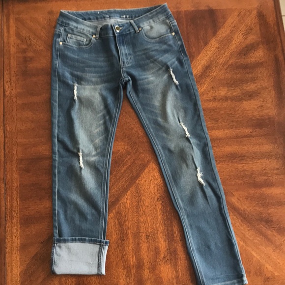 Ripped Skinny Jeans denim - Picture 7 of 11